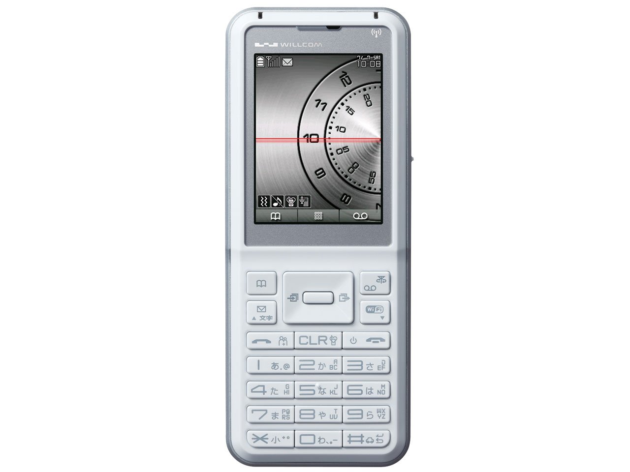 Amazon | PORTUS WX02S-WH WILLCOM ホワイト 本体 | WILLCOM | 携帯